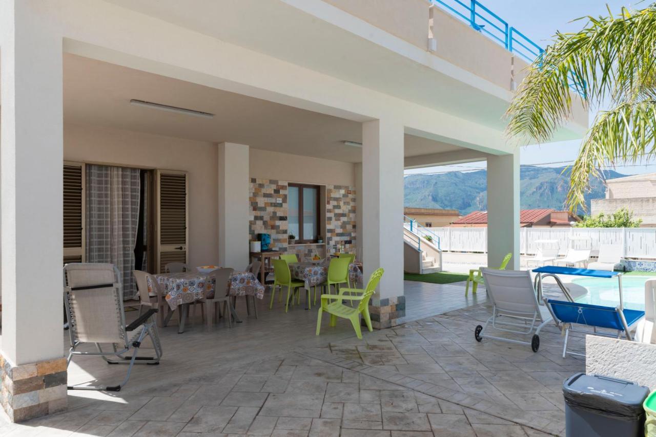 Villa Con Piscina Alcamo Marina Exterior foto